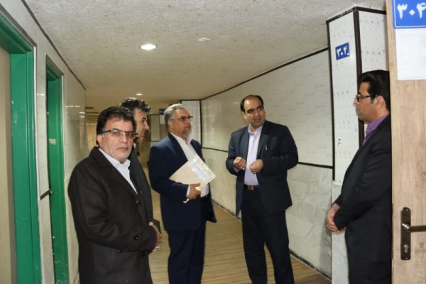 بازدید دکتر کچوئیان معاون نظارت، ارزیابی و تضمین کیفیت دانشگاه فرهنگیان و دکتر دلقندی مشاور رئیس دانشگاه و مدیرکل حراست دانشگاه فرهنگیان از پردیس های استان یزد
 5