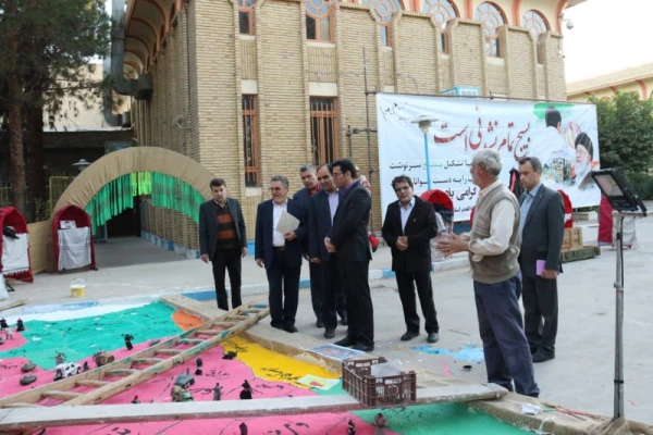 بازدید دکتر کچوئیان معاون نظارت، ارزیابی و تضمین کیفیت دانشگاه فرهنگیان و دکتر دلقندی مشاور رئیس دانشگاه و مدیرکل حراست دانشگاه فرهنگیان از پردیس های استان یزد
 12