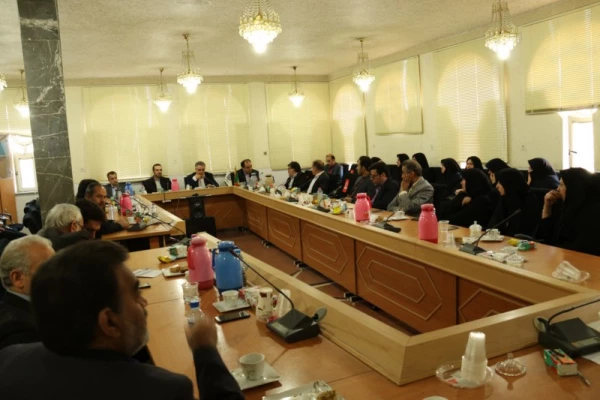 برگزاری جلسه پرسش و پاسخ با حضور دکتر کچوئیان معاون نظارت، ارزیابی و تضمین کیفیت دانشگاه فرهنگیان و دکتر دلقندی مشاور رئیس دانشگاه و مدیرکل حراست دانشگاه فرهنگیان
 2