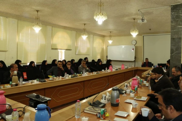 برگزاری جلسه پرسش و پاسخ با حضور دکتر کچوئیان معاون نظارت، ارزیابی و تضمین کیفیت دانشگاه فرهنگیان و دکتر دلقندی مشاور رئیس دانشگاه و مدیرکل حراست دانشگاه فرهنگیان
 12