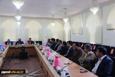 اولین جلسه هماهنگی کارکنان مدیریت استان و پردیس شهیدان پاک نژاد با مدیریت جدید امور پردیس های استان یزد