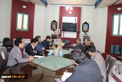نشست مسئولان دانشگاه فرهنگیان با مدیرکل، معاونین و کارشناسان کانون پرورش فکری کودکان و نوجوانان استان یزد