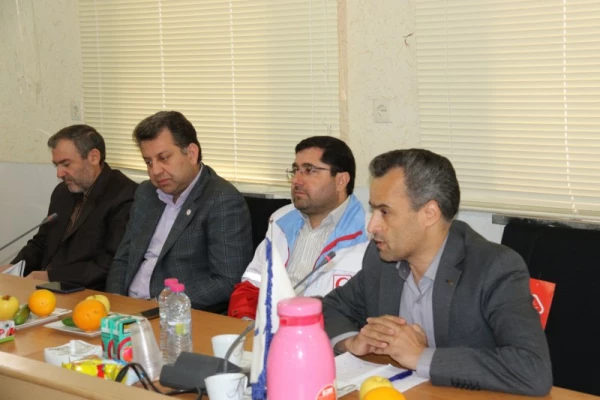 سی و نهمین جلسه شورای فرهنگی و اجتماعی دانشگاه فرهنگیان استان یزد با حضور مسئولین هلال احمر کشوری و استانی 2
