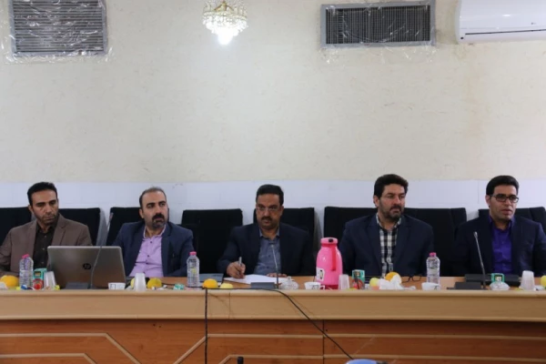 سی و نهمین جلسه شورای فرهنگی و اجتماعی دانشگاه فرهنگیان استان یزد با حضور مسئولین هلال احمر کشوری و استانی 3