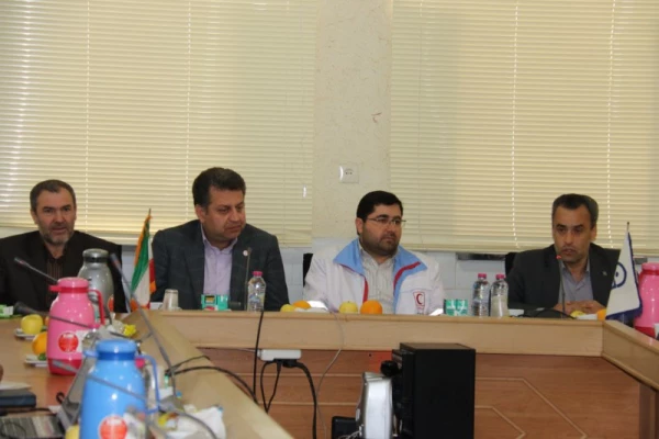 سی و نهمین جلسه شورای فرهنگی و اجتماعی دانشگاه فرهنگیان استان یزد با حضور مسئولین هلال احمر کشوری و استانی 7