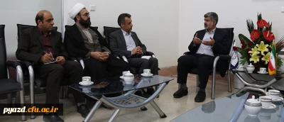 دیدار مدیر استانی دانشگاه فرهنگیان یزد با نماینده محترم یزد و اشکذر در مجلس شورای اسلامی