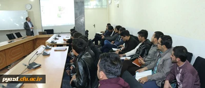 به مناسبت هفته پژوهش و فناوری در دانشگاه فرهنگیان یزد برگزار شد:

کارگاه آموزشی ارائه حرفه ای با نرم افزار prezi