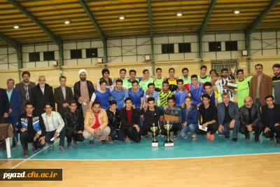 برگزاری مسابقات فوتسال در پردیس شهیدان پاک نژاد یزد