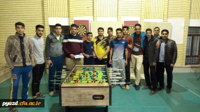 برگزاری مسابقات فوتبال دستی در پردیس شهیدان پاک نژاد