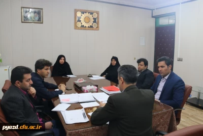 نشست مدیر استانی دانشگاه فرهنگیان با کارکنان حوزه آموزش‎ و پژوهش پردیس شهیدان پاک نژاد یزد