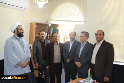 برگزاری مراسم تودیع و معارفه مسئول حراست دانشگاه فرهنگیان یزد