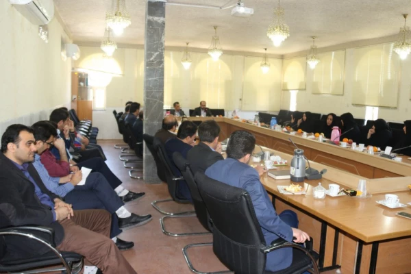 برگزاری مراسم تودیع و معارفه مسئول حراست دانشگاه فرهنگیان یزد

 13