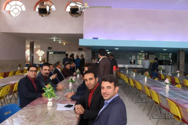 نشست صمیمانه پایان سال مدیر امور پردیس های استان با همکاران دانشگاه فرهنگیان یزد در آستانه عید باستانی نوروز
 3