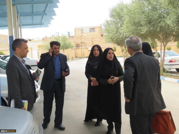 گزارش تصویری از بازدید آقای فراهانی معاون مدیرکل اعتبارات، تعهدات و درآمدها و آقای مجیدی رئیس اداره حقوقی، قراردادها و املاک سازمان مرکزی از دانشگاه فرهنگیان یزد
 13