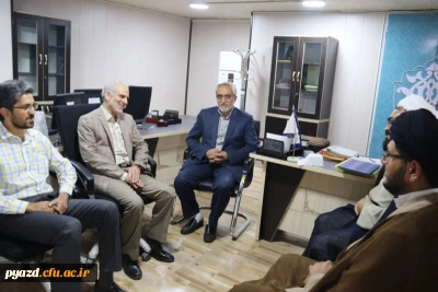 در دیدار با جانبازان دانشگاه فرهنگیان یزد مطرح شد: 

شهدا، جانبازان و ایثارگران انسان های بصیر و موقعیت شناس هستند.