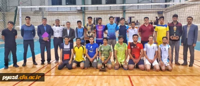 در هفته سراهای دانشجویی برگزار شد:

رقابت های والیبال دانشجو معلمان پردیس شهیدان پاکنژاد.