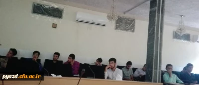 برگزاری کارگاه آموزشی کمک های اولیه در پردیس شهیدان پاک نژاد یزد