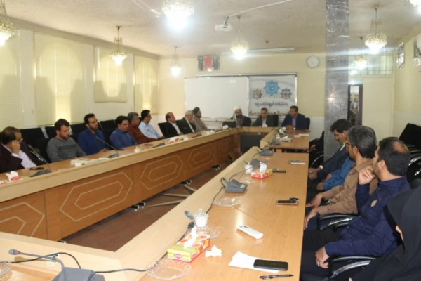 جلسه معارفه معاون آموزشی، فرهنگی و پژوهشی پردیس شهیدان پاک نژاد دانشگاه فرهنگیان یزد
 7