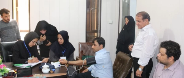اجرای طرح ملی کنترل فشار خون در پردیس شهیدان پاک نژاد یزد
 2