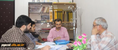 برگزاری جلسه شورای انضباطی پردیس شهیدان پاک نژاد یزد