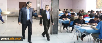 بازدید رئیس گروه تغذیه معاونت بهداشت دانشگاه علوم پزشکی از پردیس شهیدان پاک نژاد
