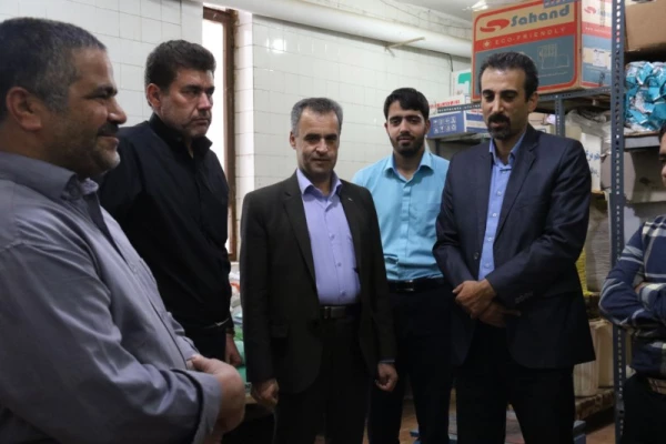 بازدید رئیس گروه تغذیه معاونت بهداشت دانشگاه علوم پزشکی از پردیس شهیدان پاک نژاد 13