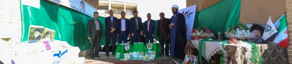 در مراسم روز ملی مبارزه با استکبار جهانی، تسخیر لانه جاسوسی و روز دانش آموز
 7